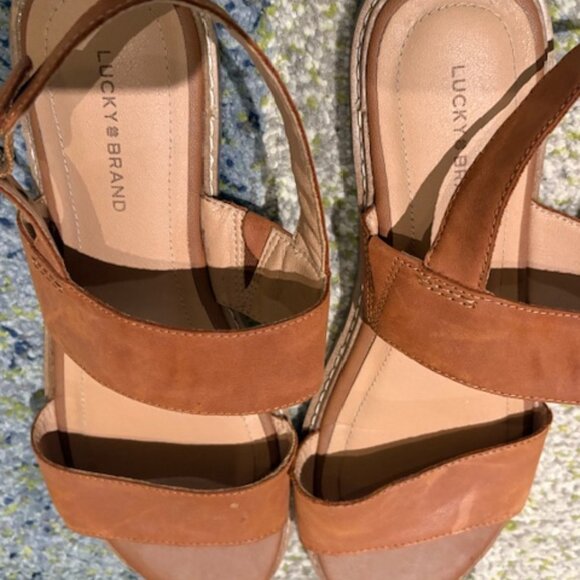 Lucky Brand Two Band Sandals - Picture 2 of 3